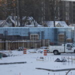 Construction for Kent State University's expansion is ongoing.